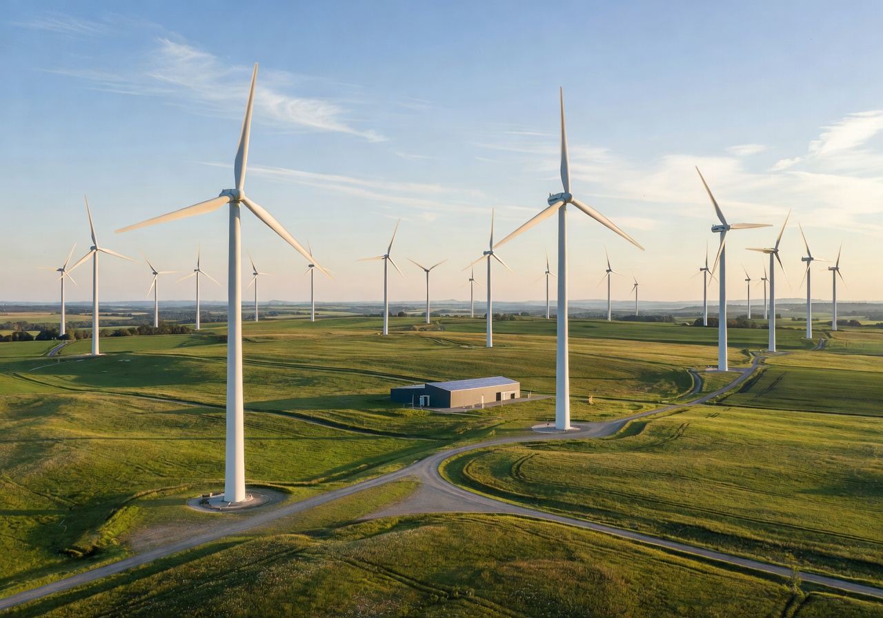1Komma5 smart electricity wind and solar energy infrastructure