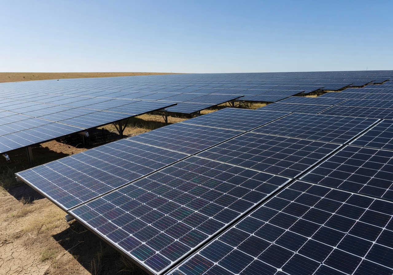 High-efficiency solar panels with monocrystalline cells